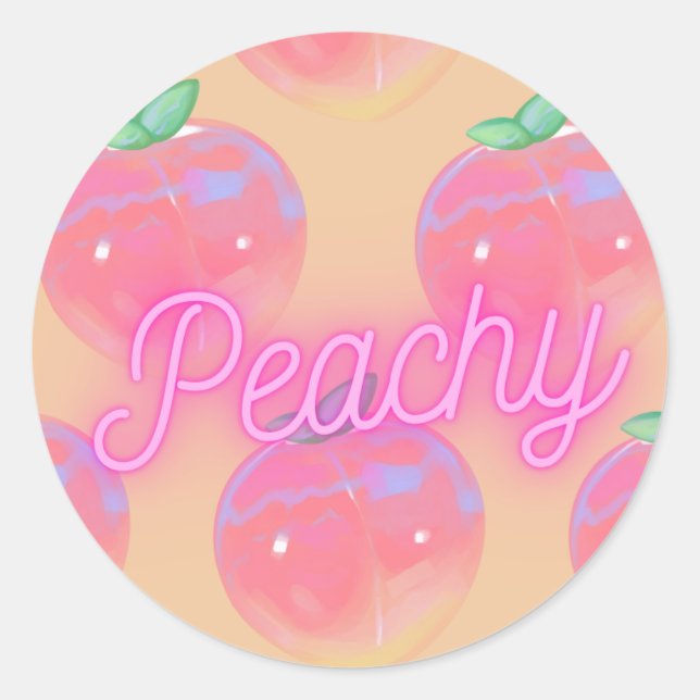 Sticker "Peachy" (Devant)