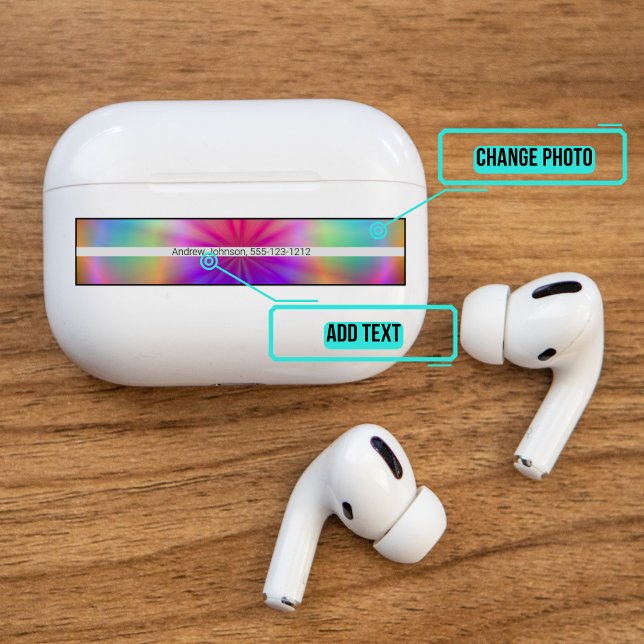 Sticker Peau décorative Coque Airpods Pro - Teinture de ty (Please enjoy our Airpod stickers)