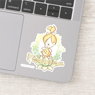 Sticker PEBBLES™ en Lotus Flower