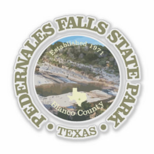 Sticker Pedernales Falls SP