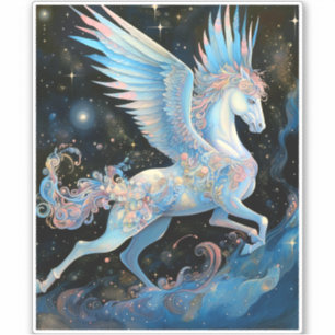 Sticker Pegasus Imaginaire Art
