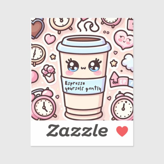 Sticker Pegatina de vinilo con forma personalizada (Feuille)