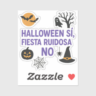 Sticker Pegatina Halloween para introvertidas