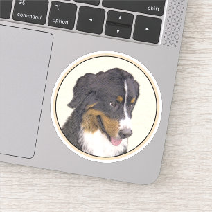 Sticker Peinture bernoise de chien de montagne - Art origi