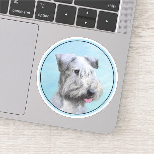 Sticker Peinture Cesky Terrier - Cute Original Chien Art