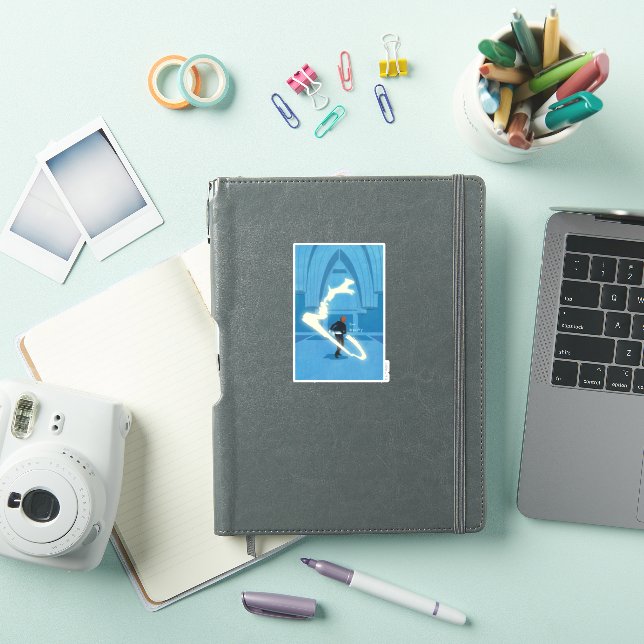 Sticker Peinture du Patronus de Ron Weasley (Couverture iPad)