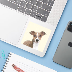 Sticker Peinture italienne Greyhound - Cute Original Chien