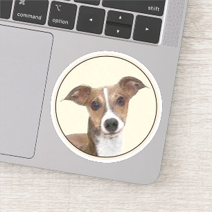 Sticker Peinture italienne Greyhound - Cute Original Chien