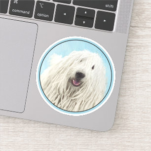 Sticker Peinture Komondor - Cute Original Chien Art