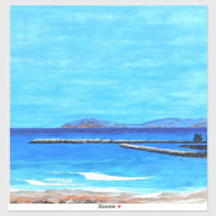 Sticker Peinture portuaire de Dana