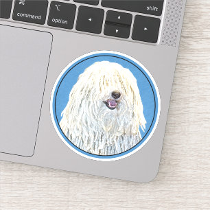 Sticker Peinture Puli - Cute Original Chien Art