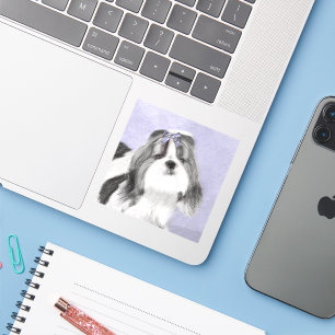 Sticker Peinture Shih Tzu - Cute Original Chien Art