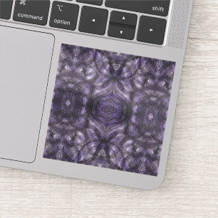Sticker Peintures Abstraites de Couloirs Foncé Violet