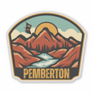 Sticker Pemberton, Colombie-Britannique