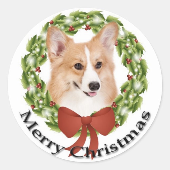 Sticker Pembroke Corgi (Devant)