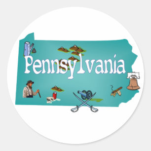 Sticker Pennsylvania