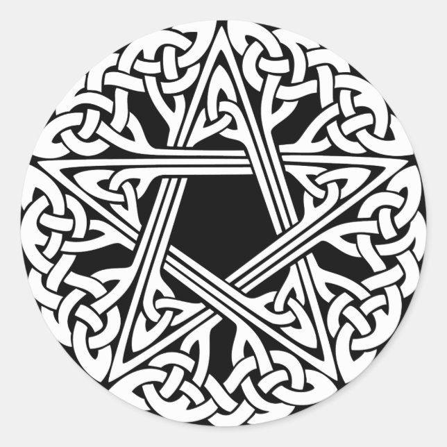 Sticker Pentastar b/w (Devant)