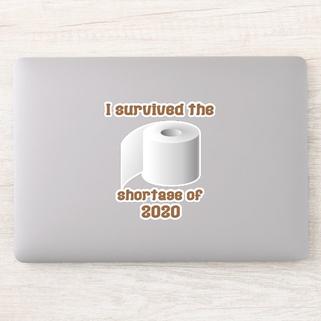 Sticker Pénurie de papier toilette (Ordinateur)