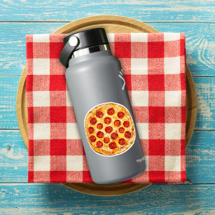 Sticker Pepperoni Pizza