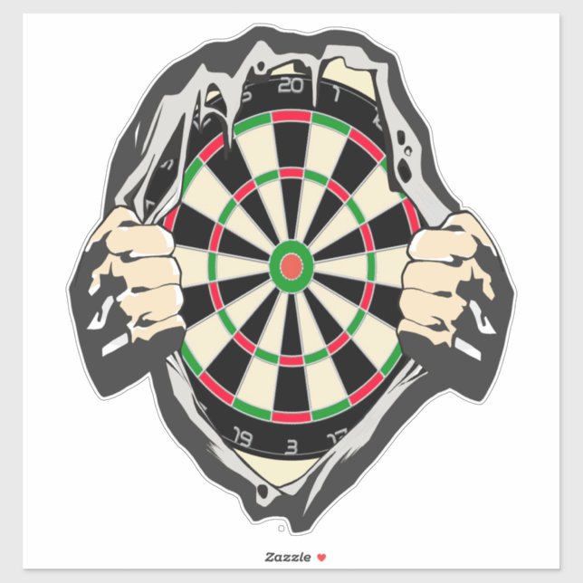 Sticker Percée vers le Bullseye - Ultimate Dartboard (Feuille)
