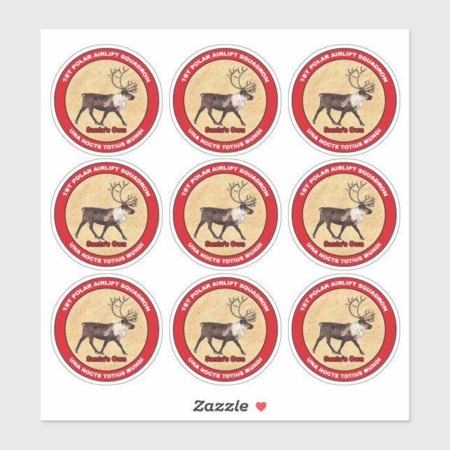 Sticker Père Noël - Spécial (Feuille)