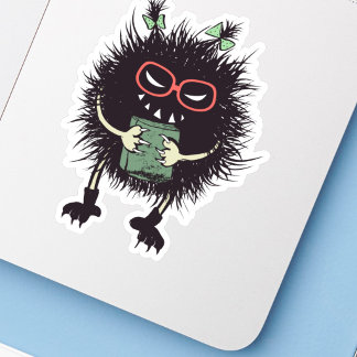 Sticker Personnage amateur de livres Halloween Créatif Mig