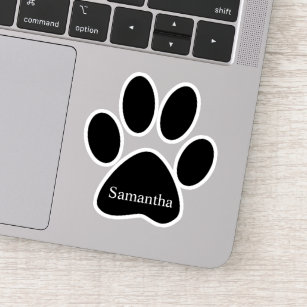 Sticker Personnalisation de l'animal familier de chat de c