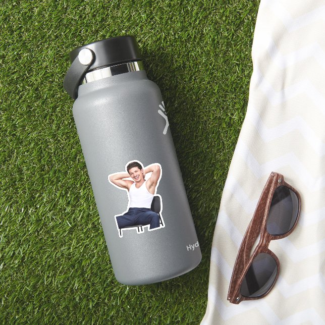Sticker personnalisé Charlie Puth (HydroFlask Insitu)