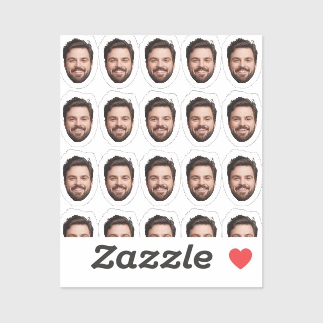 Sticker Personnalisé Fête Faveurs 30e Anniversaire Décorat (Feuille)