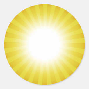 Sticker personnalisé Sunny