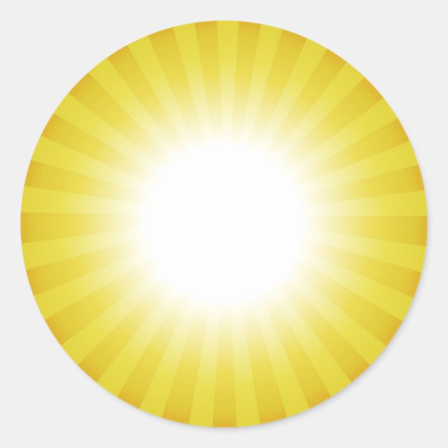 Sticker personnalisé Sunny (Devant)