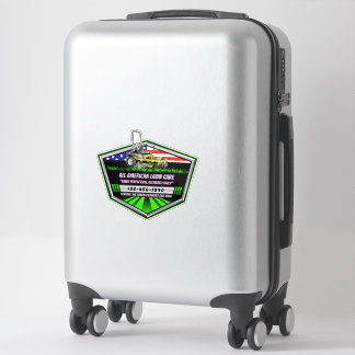 Sticker Personnaliser Drapeau USA Service de soins de pelo
