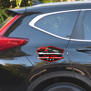 Sticker Personnaliser l'entreprise de lavage et de detaili