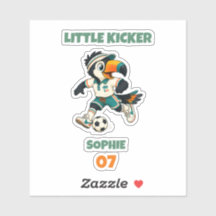 Petit Kicker Mascotte de Football Toucan Personnal