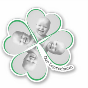 Sticker Petit Leprechaun Jour de la Saint Patrick photo pe