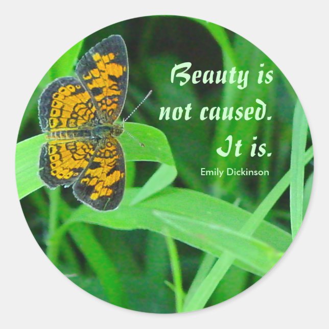 Sticker Petit Papillon (Devant)