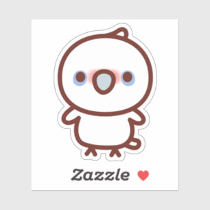 Sticker Petite corella