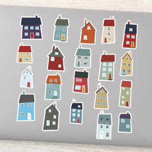 Sticker Petites Maisons Maisons et Cottages