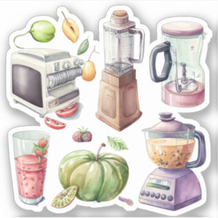 Sticker Petits appareils de cuisine