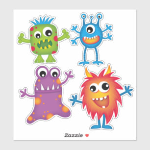 Sticker Petits monstres
