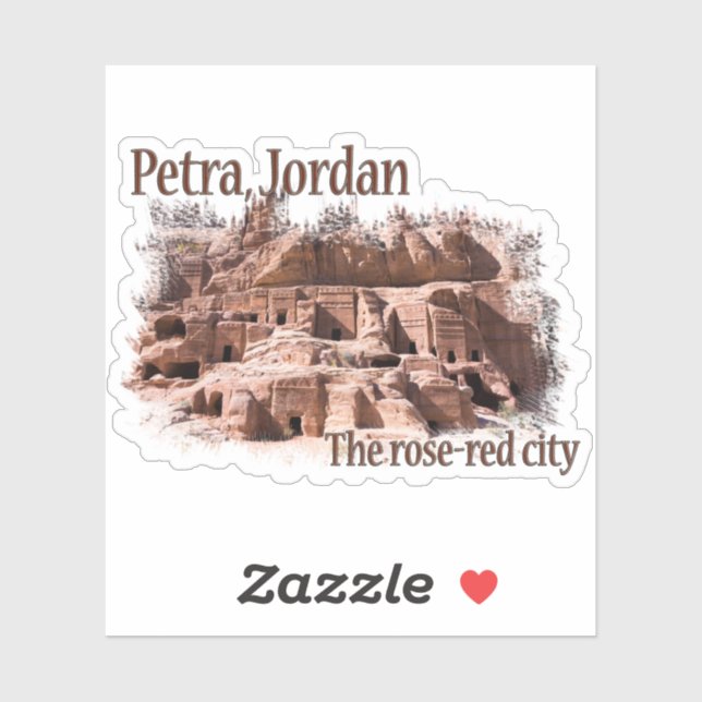 Sticker Petra : Rose Red City (Feuille)