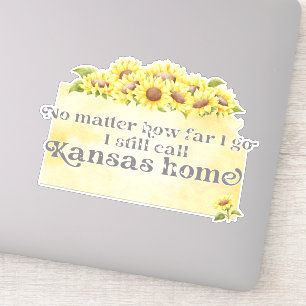 Sticker Peu importe jusqu'où je vais J'appelle toujours Ka