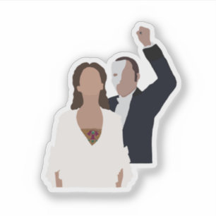 Sticker Phantom et Christine