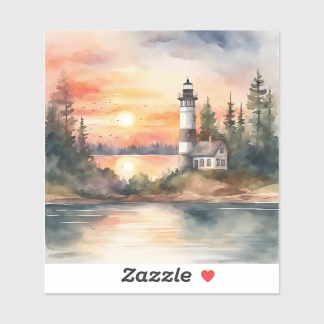 Sticker Phare - 2 (Feuille)