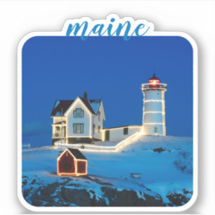 Sticker Phare du Maine Nubble
