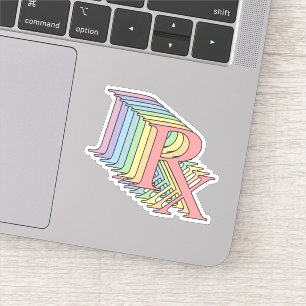 Sticker Pharmacie RX Rainbow