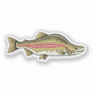 Sticker Phase de frai Saumon rose