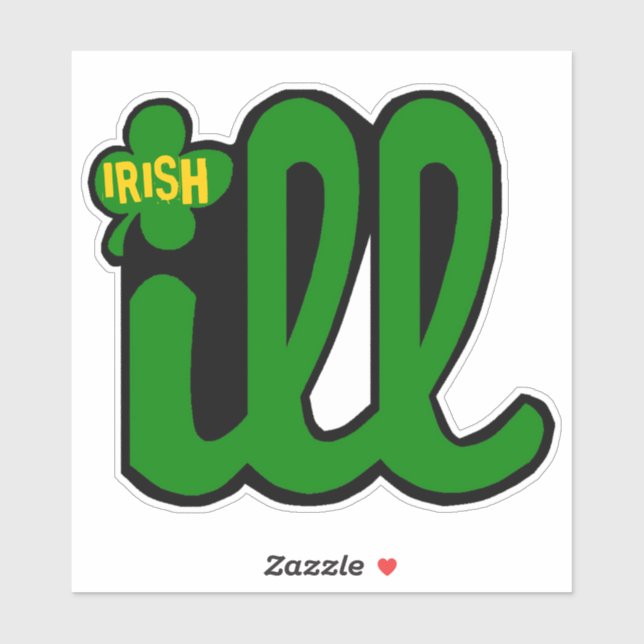 STICKER PHILADELPHIE IRLANDE (Feuille)