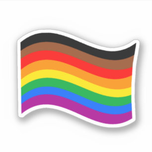 Sticker Philly Rainbow Pride