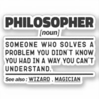 Philosophe Noun Metaphysics Thinker Sarcasme